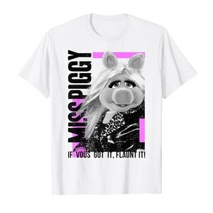 Disney The Muppets Miss Piggy Flaunt It T-Shirt 3X NWOT